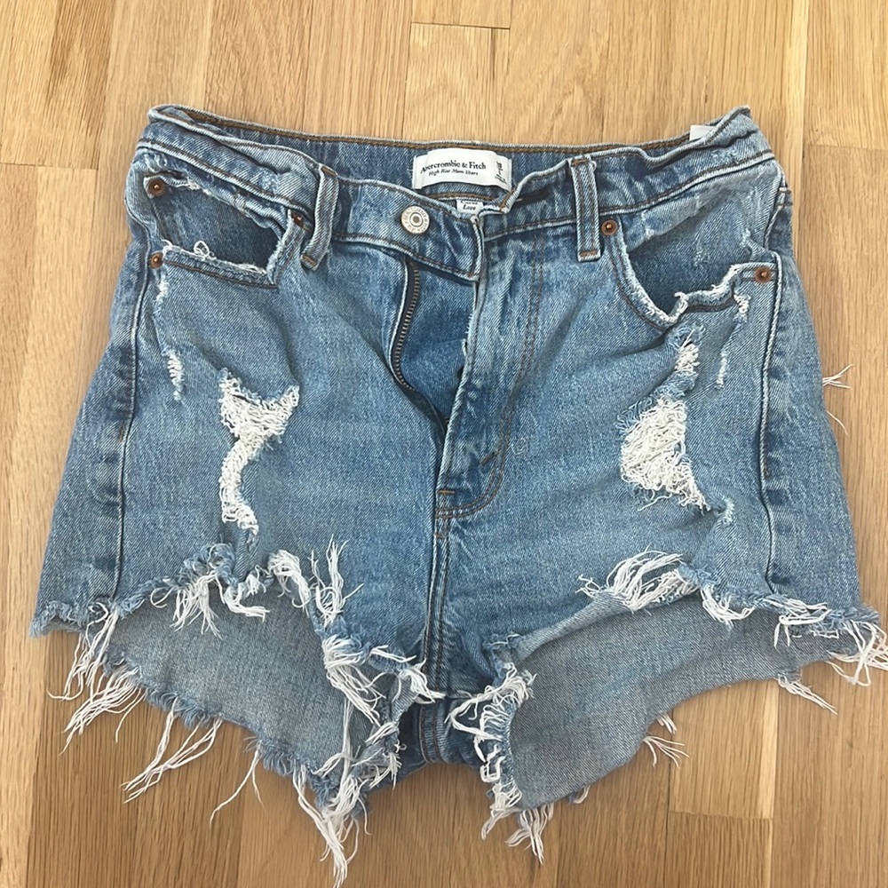 Abercrombie jean shorts
